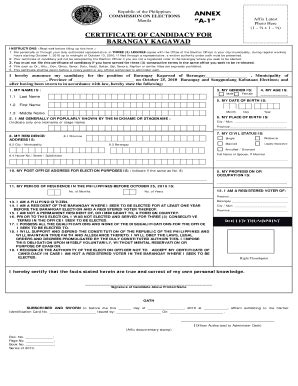 sample platform of barangay kagawad|Get Application Form For Filling Barangay Kagawad .